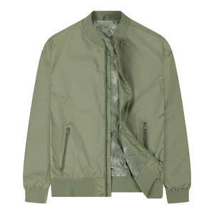 Conception OEM personnalisée 100% vestes coupe ajustée de couleur vert clair solide en coton avec poches pour hommes surplus de veste du Bangladesh - Product Image 1