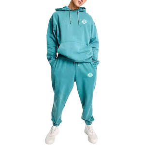 ชุดวอร์มผ้าฟลีซสำหรับผู้ชายชุดวอร์มสีล้วนสำหรับสตรีทไซส์ใหญ่พิเศษระบายอากาศได้ดีออกแบบได้ตามต้องการ - Product Image 1