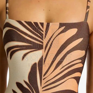 Maillot de bain pour femme en nylon écologique Maillot de bain une pièce en polyester léger à prix de gros - Product Image 6