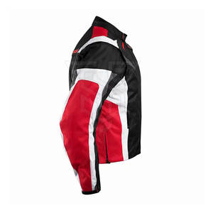 Meilleure qualité de veste de sport pour moto et course automobile en cuir de qualité respirante avec support dorsal - Product Image 3