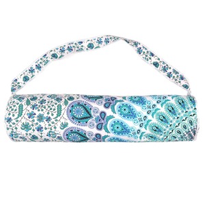 Bolsa de Yoga de Verano para Mujer, de Algodón, Ligera, de Lujo, con Cierre de Cremallera, Correa para el Hombro, para Gimnasio y Viajes - Product Image 4