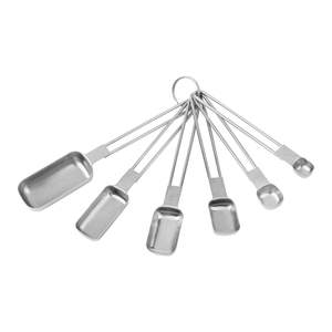 Premium Finish Steel <b>Measuring</b> Spoon Set <b>for</b> <b>Baking</b> Cooking Home Kitchen and Professional Culinary Use Use Home Decor - Product Image 1