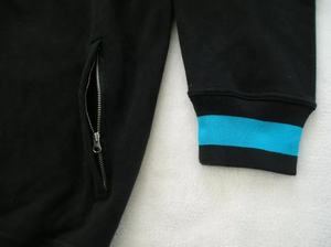 Veste universitaire en molleton de haute qualité, style Letterman, patchwork, en coton molletonné, pour hommes - Product Image 2