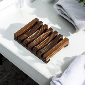 Dispensador de Jabón Redondo de Madera Ecológico al por Mayor de crescent crafts - Product Image 1