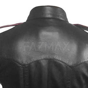 Chemise en cuir de haute qualité pour hommes, couleurs personnalisées, col haut, motif imprimé, taille plus, état neuf, vente en gros - Product Image 5