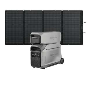 Offre exceptionnelle : Station d'alimentation portable EcoFlows DELTA Pro 3 120V et 240V avec 8000W, livrée avec panneaux solaires et batterie supplémentaire OMT - Product Image 1