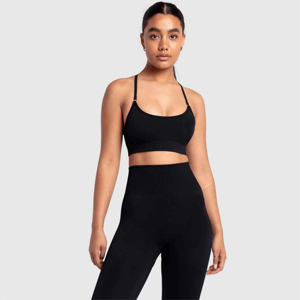 Short de yoga taille haute en spandex/polyester pour femme ODM personnalisable écologique séchage rapide Gym Fitness fabricant de shorts d'entraînement - Product Image 2