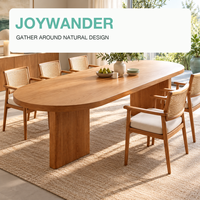 Ensemble table et chaises multifonctionnelles en bois massif nordique pour hôtels, réunions de bureau et mobilier de maison
