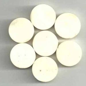 Decoraciones con cuentas grabadas de alta calidad Botones de hueso únicos con patrón redondo para manualidades Prendas Jeans Abrigos Otra ropa - Product Image 5