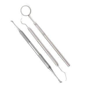 Kit de examen dental todo en uno Juego de herramientas de cuidado bucal de acero inoxidable con estuche para un hogar fácil - Product Image 3