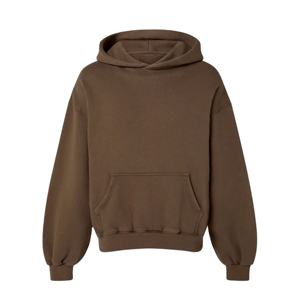 Vente en gros de sweats à capuche unisexes de luxe en surplus, automne, personnalisés, lourds, 100% coton, respirants, écologiques, surdimensionnés, brodés - Product Image 1