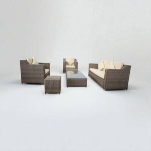 Conjunto de Sofás Modernos de Ratán Sintético para Exteriores PRSF-051, para Villas, Apartamentos, Hoteles, Comedores, Salas de Estar y Parques - Product Image 4