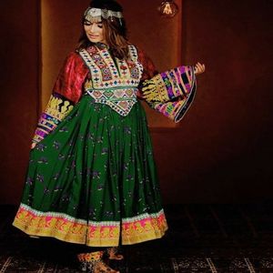 Robe afghane originale pour femmes 2025 Robe KUCHI afghane de haute qualité pour femmes au meilleur prix - Product Image 2
