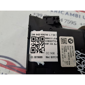 AIR BOCCHETTA CROSS DX BMW X1 ซีรีส์ (F48)6422 9292740 B37C15A (15>) - Product Image 6