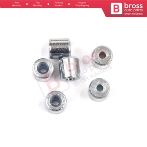 BCR026 สายเคเบิลควบคุมกระจกหน้าต่าง สายรัดแบบนิ่ม ปลายสายรัดแบบหมุดย้ำ 5x5/1.7 มม. 100 ชิ้น - Product Image 2