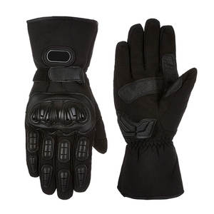Guantes de Motocicleta de Cuero de Alta Calidad, Guantes de Motocicleta con Pantalla Táctil de Seguridad para Conducción y Carreras - Product Image 1