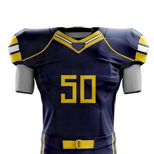 Uniforme de football américain extensible et confortable de haute qualité pour les jeunes Service OEM élégant à manches courtes disponible au meilleur prix - Product Image 3