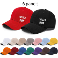 Casquette de baseball sportive à 5 panneaux de haute qualité, couleur unie, imprimée numériquement, logo personnalisable, 100% coton, pour adultes unisexes