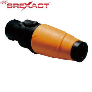 Connecteur de haut-parleur en ligne femelle 35A, broche en laiton étamé pour applications audio et vidéo - Product Image 2