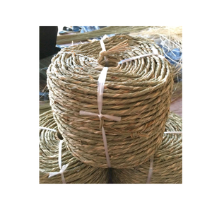 Tapis tissé fabriqué à la main en jonc de mer durable pour une utilisation intérieure et extérieure Choix écologique durable