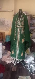 Dubái caftán marroquí modesto árabe Abaya Maxi mano con cuentas fiesta vestido de boda playa elegante Jellabiya para la longitud del suelo - Product Image 2