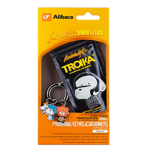 Portachiavi Personalizzati con Tre Scimmie, Gadget Promozionali, Moschettoni e Portachiavi - Product Image 2