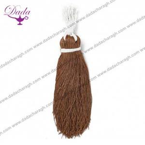 Fil brut métallique français en couleur rouge pompéien - Product Image 2