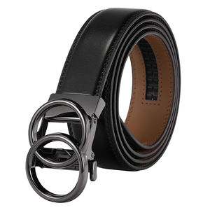 เข็มขัดหนังแท้สำหรับผู้ชาย โลโก้สั่งทำ งานฝีมือทนทาน ดีไซน์คลาสสิก คุณภาพพรีเมียม เหมาะสำหรับธุรกิจและลำลอง หัวเข็มขัดเหล็ก กันน้ำ - Product Image 5