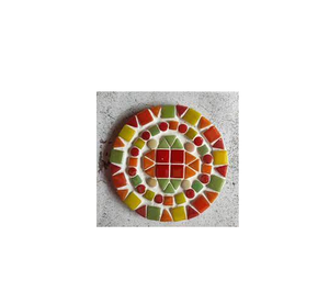 Azulejos de mosaico de forma redonda con aspecto mordent, el mejor diseño en tapa de vidrio con aspecto atractivo al mejor precio, respetuoso con el medio ambiente - Product Image 5