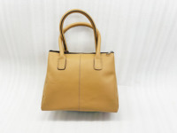 Sac fourre-tout de luxe en cuir véritable de haute qualité avec fermeture éclair, couleur et logo personnalisables, taille OEM/ODM, en polyester, pour le shopping