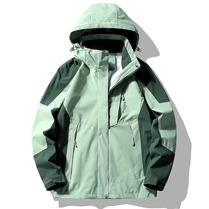 Chaqueta cortavientos con capucha de nailon ligero para hombre, impermeable para pesca, senderismo, chándal transpirable, estilo callejero con letras - Product Image 6