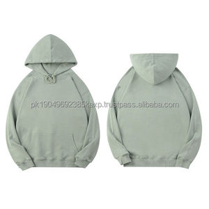 Sudadera con Capucha Personalizada para Hombre, de Alta Calidad, 380 g/m², Algodón Grueso, Negra, Lisa, de Felpa, Sudadera con Capucha Extra Grande para Hombre - Product Image 5