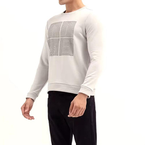 Sudaderas con Capucha para Hombre de Primera Calidad, Venta al por Mayor, Personalizadas, Cuello Redondo, Estilo Casual, Color Sólido - Product Image 3