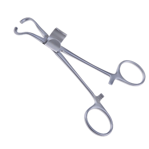 Pinzas manuales de acero inoxidable de grado médico de alta calidad para toallas, tamaño personalizado y logotipo, juego de instrumentos con certificación CE - Product Image 1