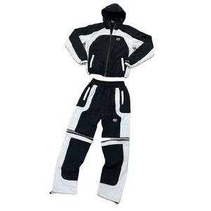 Conjunto Deportivo Cortavientos Ajustado para Hombre, Traje de Entrenamiento para Correr, Ligero, Resistente al Viento, para Actividades al Aire Libre, Personalizable con Marca - Product Image 1