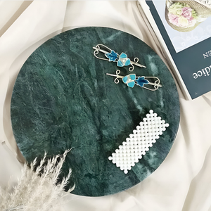 ถาดหินอ่อนหรูหราสำหรับตกแต่งคริสต์มาส - Product Image 1