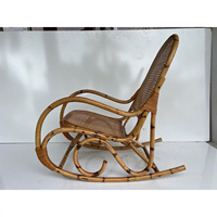 Vinatge rotin plage chaise berçante, meubles de maison, salon. Faible quantité minimale de commande