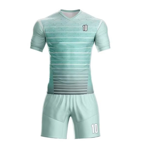 Fabricante de equipos de fútbol de buena calidad uniformes de fútbol sublimados de secado rápido con logotipo personalizado camiseta de fútbol - Product Image 5