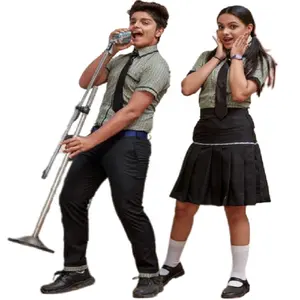 Conjunto de Uniforme Escolar Unisex, Ropa Estudiantil Colorida, Vestidos Estilo Universitario - Gran Venta para Niños - Product Image 1