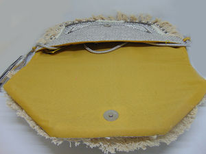 Handmade Bohemian Vintage Cotton <b>Crossbody</b> Shoulder <b>Purse</b> for Women Trendy Large Capacity Messenger Clutch Bag Zipper Portable - Product Image 4