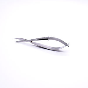 Pinzas para cejas de acero inoxidable, diseño de resorte recto curvo para depilación de pestañas, Punta puntiaguda para uso en Acuario - Product Image 2