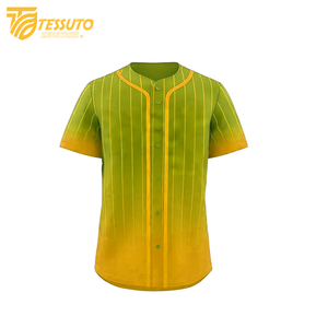 Venta caliente Vintage mejor ropa deportiva poliéster al aire libre béisbol Jersey con diseño cosido - Product Image 4