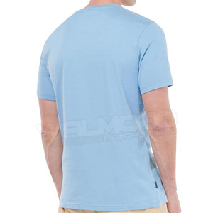 เสื้อยืดคอกลมผู้ชายลายเรียบ ผ้าฝ้าย/โพลีเอสเตอร์ แขนสั้น สวมใส่สบาย แห้งเร็ว ระบายอากาศดี เป็นมิตรกับสิ่งแวดล้อม ขายส่ง ปี 2026 - Product Image 5
