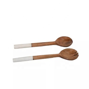 Couverts en bois Royal Classic faits à la main Vaisselle Serveur de salade Meilleure qualité Serveur de salade en bois ou cuillères à salade Couverts en bois - Product Image 5