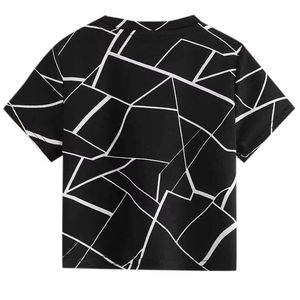 เสื้อยืดเอวลอยลำลองสำหรับผู้หญิงใหม่เสื้อคอตตอนผ้าโพลีเอสเตอร์ระบายอากาศได้ดีแห้งเร็ว - Product Image 2