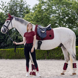 Almohadillas de Silla de Montar de Algodón y Lana Ligeras de Alta Calidad OEM con Forro Polar, Logotipo Personalizado, Servicio Personalizable en Pakistán - Product Image 3