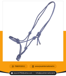 Wildrace-Collar de cabeza con Control de cuello Halter, cuerda de caballo Natural, 16 colores - Product Image 6