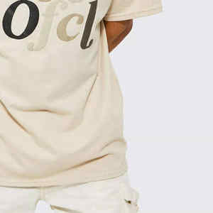 Camisetas con Estampado Puff a Bajo Precio, las Más Vendidas, Ropa Urbana, Logotipo Personalizado, Suministro Directo de Fábrica, Camisetas para Hombre con Impresión 3D - Product Image 5