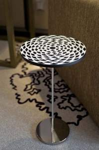 Table basse en acier inoxydable moderne et esthétique pour le salon - Product Image 3