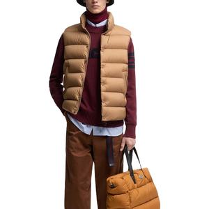 Factory Made High Quality Premium Winter Insulated Waterproof Windproof Breathable Canvas Puffer <b>Vest</b> <b>Men</b> Eco-Friendly Quilted - Product Image 1